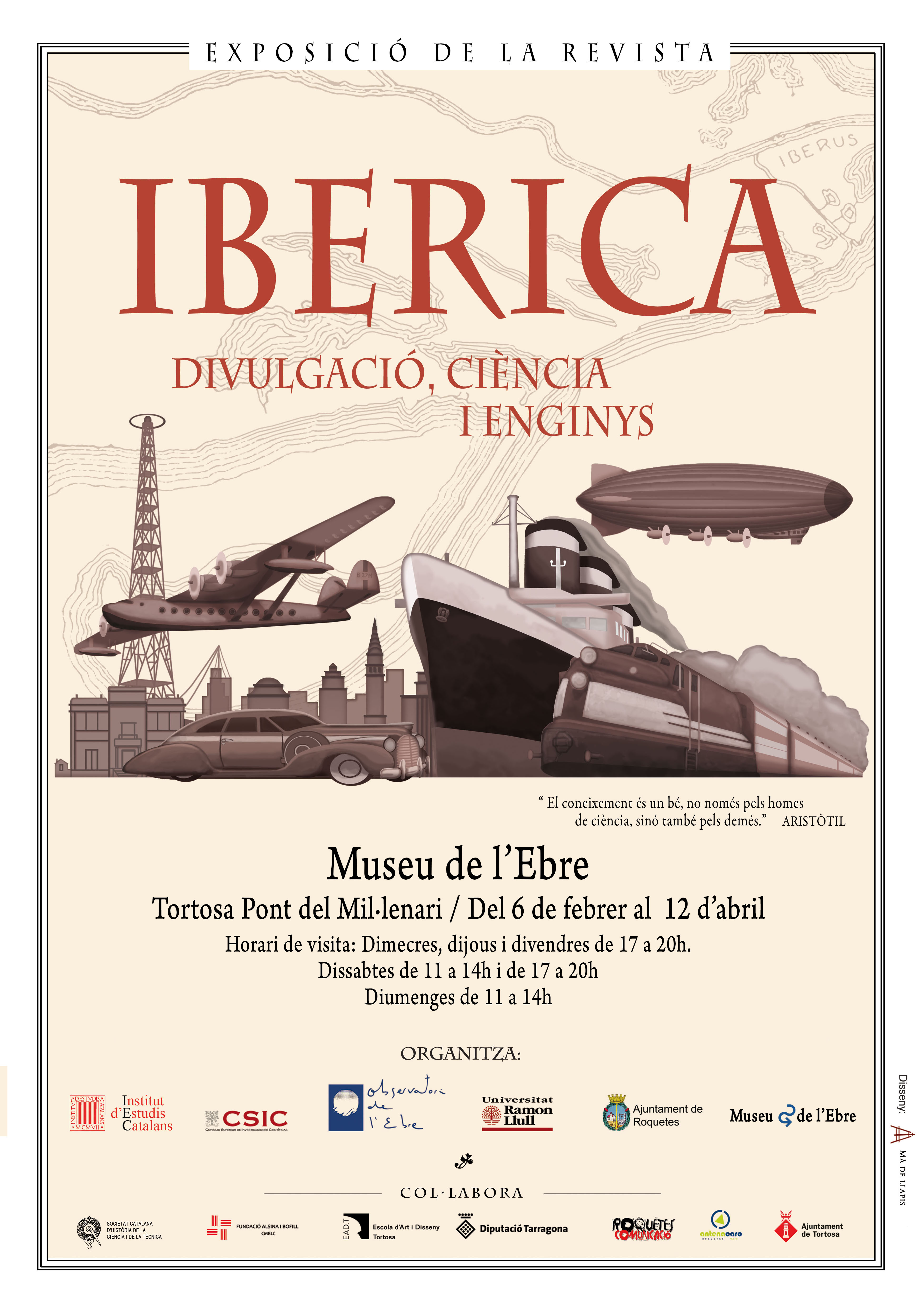 Cartell Iberica museu ebre